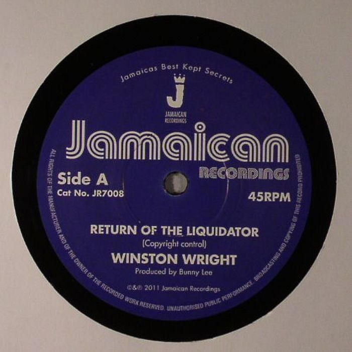 WRIGHT, Winston - Return Of The Liquidator