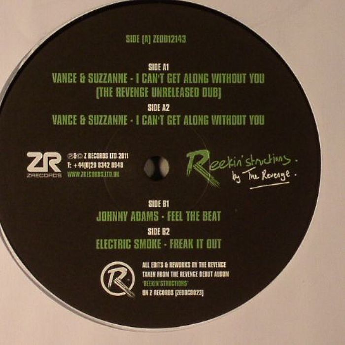 REVENGE, The/VANCE & SUZZANNE/JOHNNY ADAMS/ELECTRIC SMOKE - Reekin'structions Album Sampler Part 3