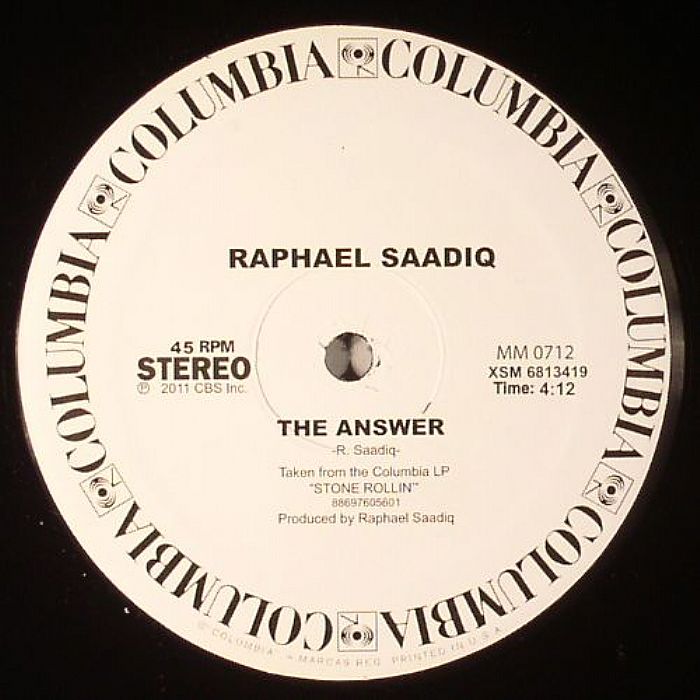 saadiq, raphael - the answer