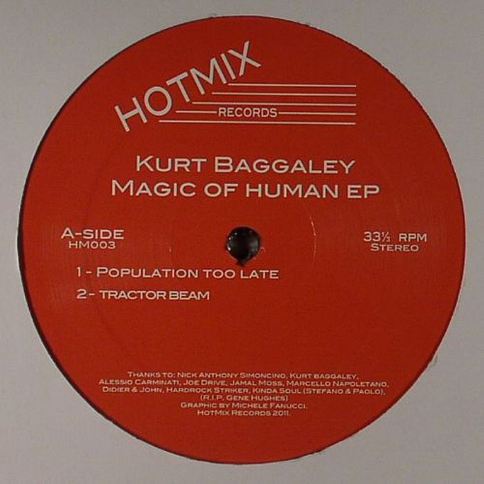 BAGGALEY, Kurt - Magic Of Human EP