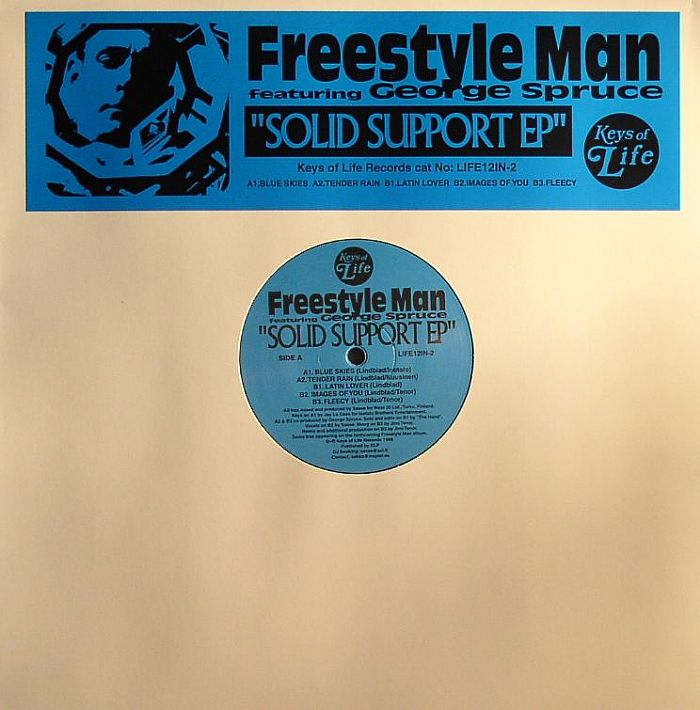 FREESTYLE MAN - Solid Support EP: Blue Skies/Tender Rain/Latin Lover/Images Of You/Fleecy