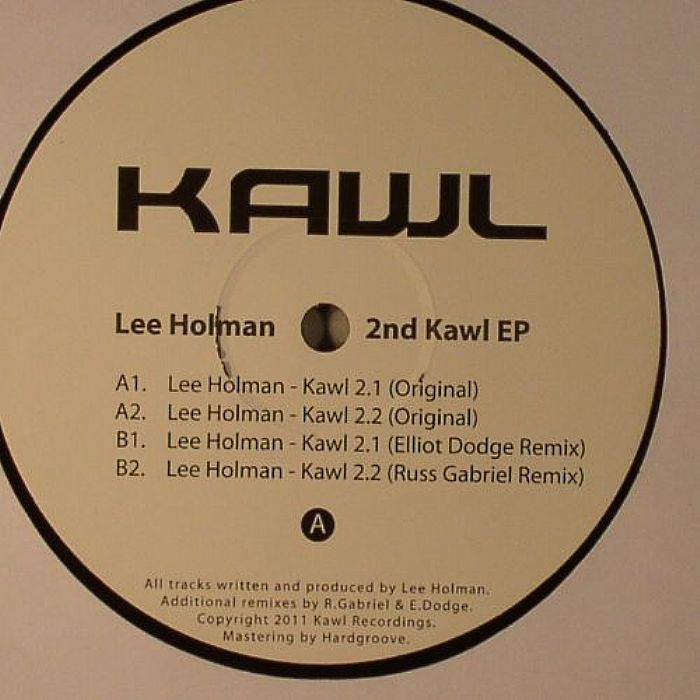 HOLMAN, Lee - 2nd Kawl EP