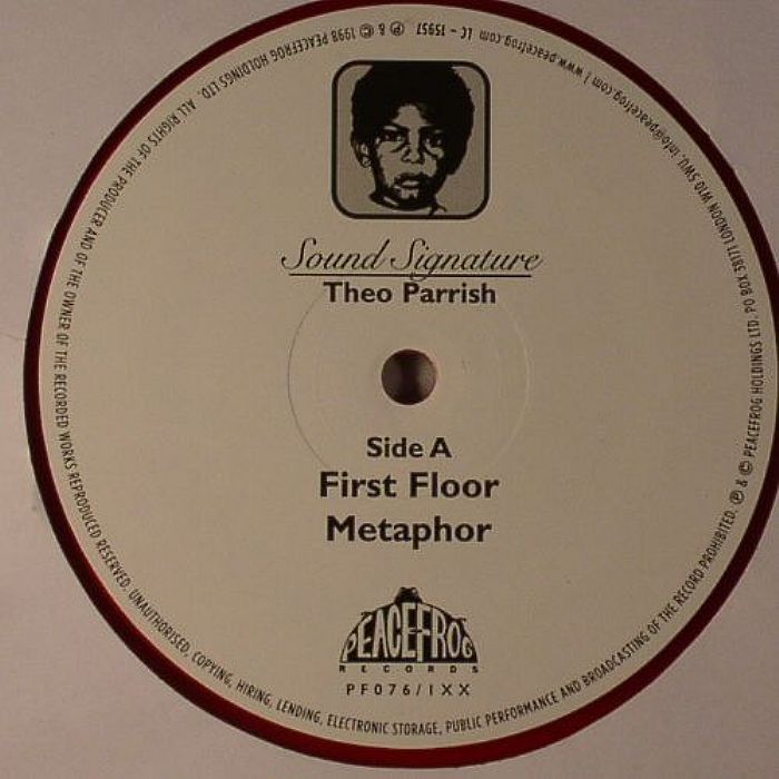 PARRISH, Theo - First Floor Part 1 (Limited 20th Anniversary Vinyl Edition)