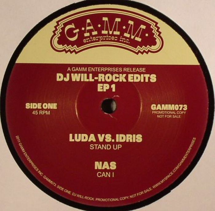 DJ WILL ROCK/LUDA vs IDRIS/NAS/EWF/MIGHTY FIRE - Rock Edits EP 1