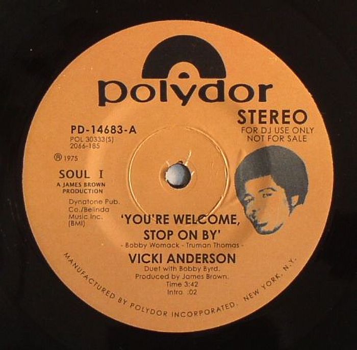 ANDERSON, Vicki - You're Welcome Stop On By