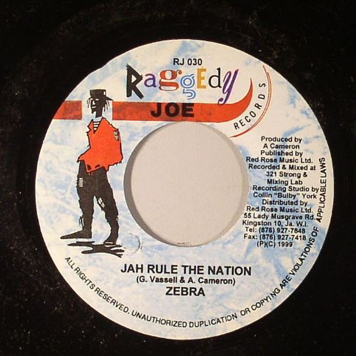ZEBRA - Jah Rule The Nation
