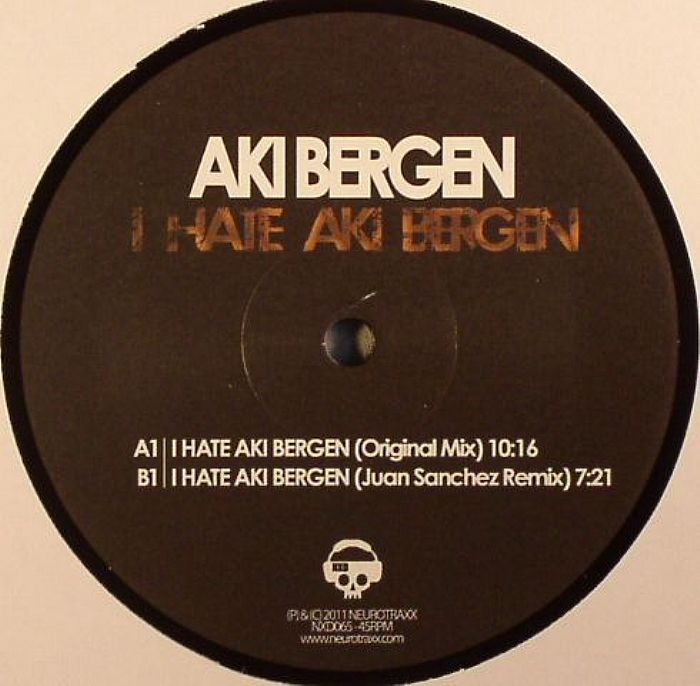 BERGEN, Aki - I Hate Aki Bergen