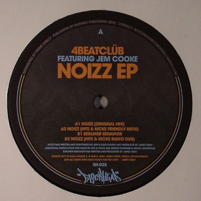 4BEATCLUB feat JEM COOKE - Noizz EP