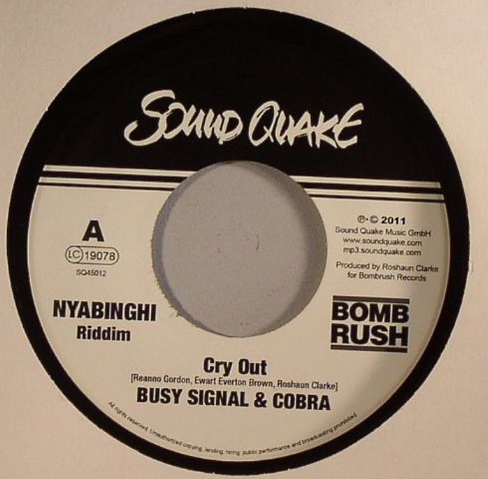 BUSY SIGNAL/COBRA/TOK - Cry Out (Nyabinghi riddim)