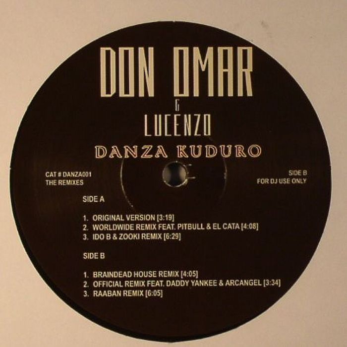 DANZA KUDURO - Danza Kuduro (remixes)