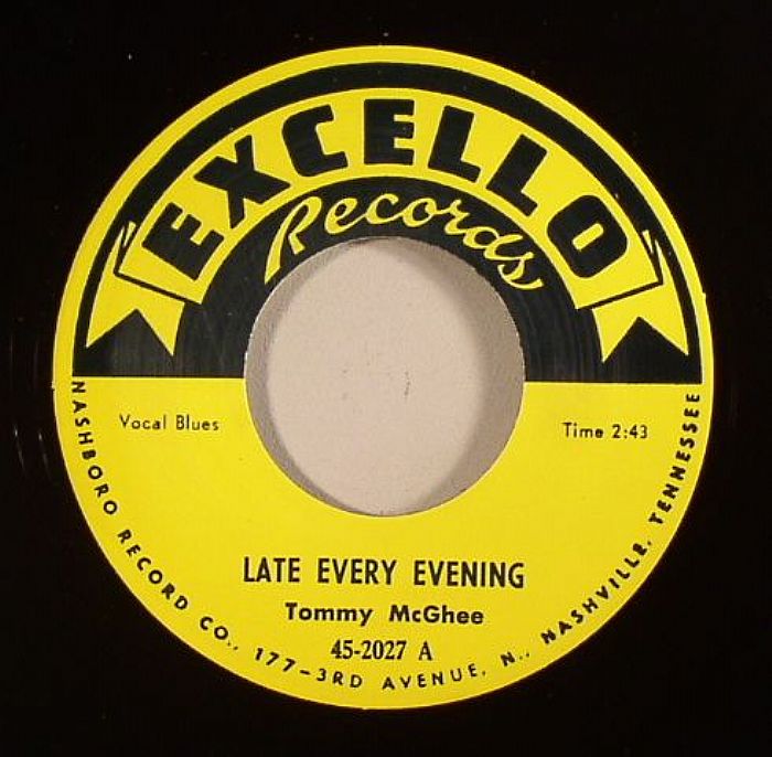 McGHEE, Tommy - Late Every Evening