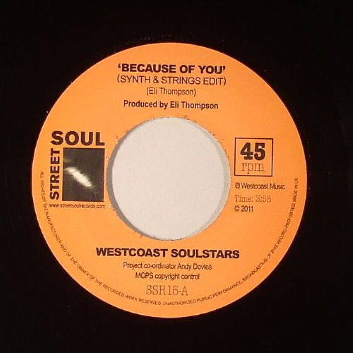 WESTCOAST SOULSTARS - Because Of You