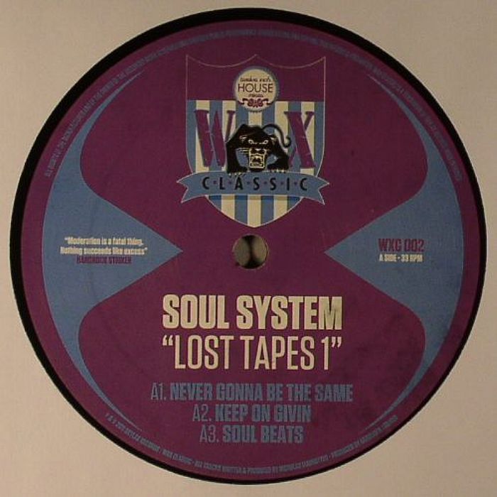 SOUL SYSTEM - Lost Tapes 1