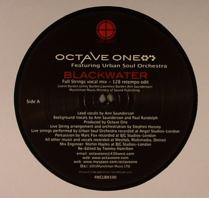 OCTAVE ONE feat URBAN SOUL ORCHESTRA - Blackwater