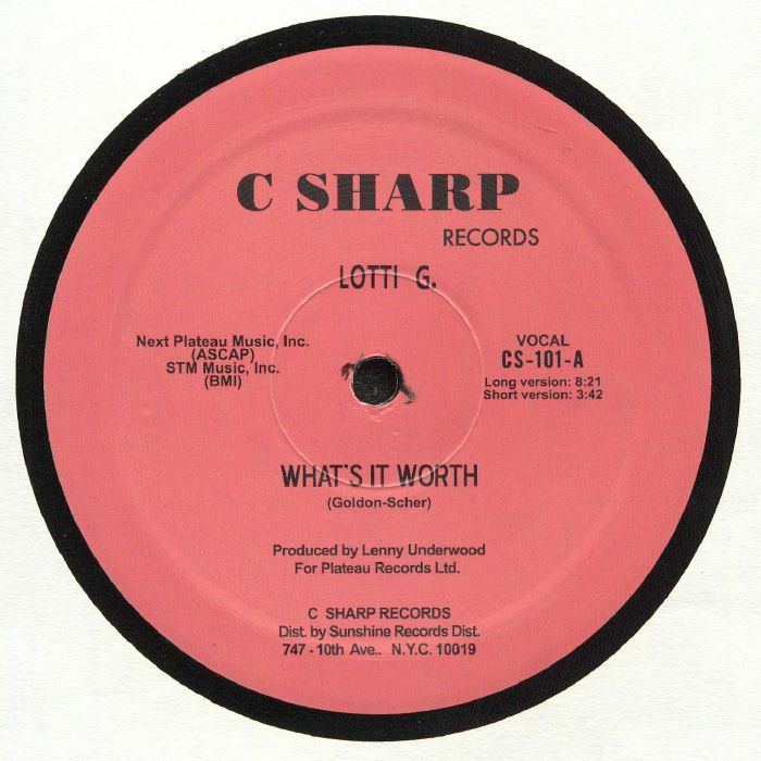 LOTTI G - What's It Worth (reissue)