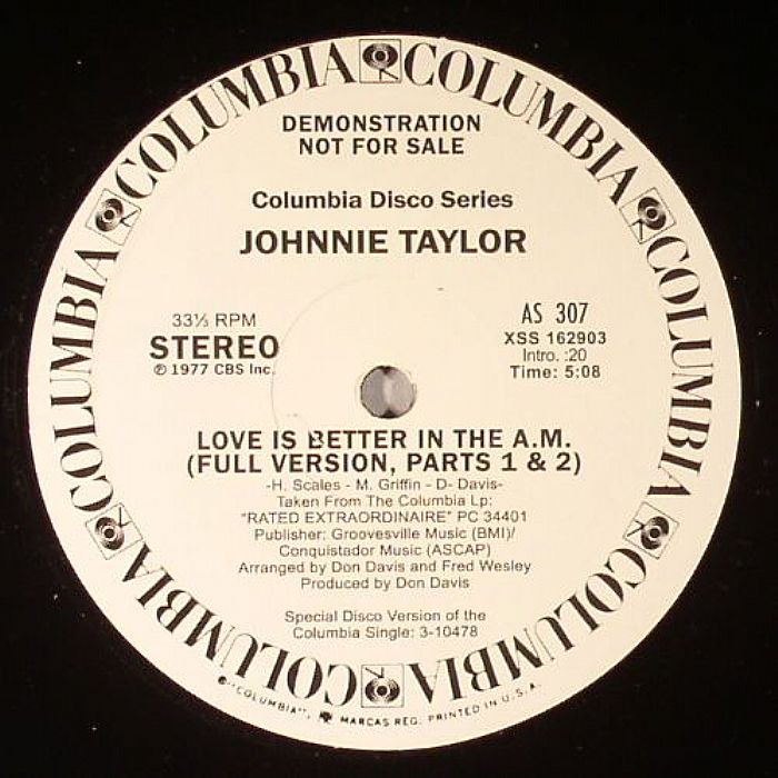 TAYLOR, Jonnie - Disco Lady