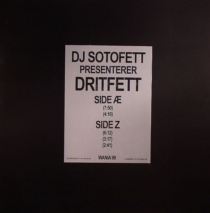 DJ SOTOFETT - Dritfett (warehouse find)