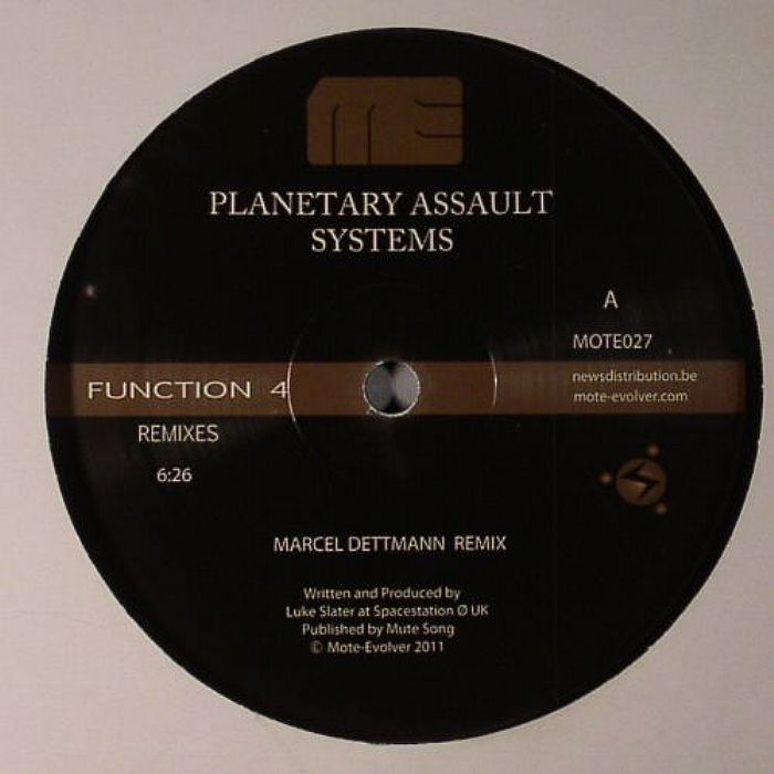 PLANETARY ASSAULT SYSTEMS - Function 4 Remixes Episode 1