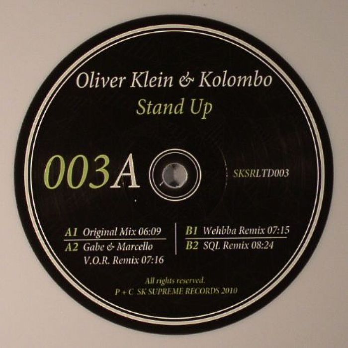 KLEIN, Oliver/KOLOMBO/CARLO LIO/ERIC VOLTA - SK Supreme Sales Pack