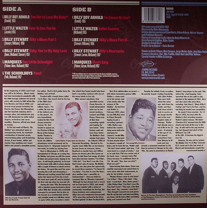 DIDDLEY, Bo - Is A Session Man: Studio Work 1955-1957