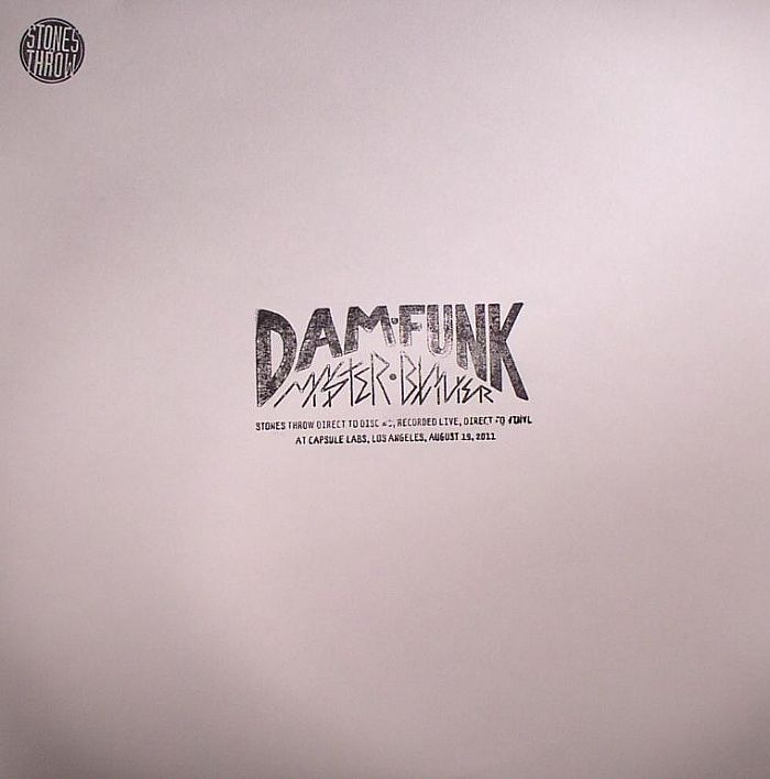 DAM FUNK/MASTER BLAZTER - Dam Funk Direct To Disc: Recorded Live Direct To Vinyl At The Third Of Stones Throw Direct To Disc Events At Capsule Labs In Los Angeles