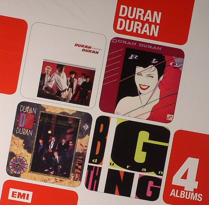 DURAN DURAN - Duran Duran/Rio/Seven & The Ragged Tiger/Big Thing