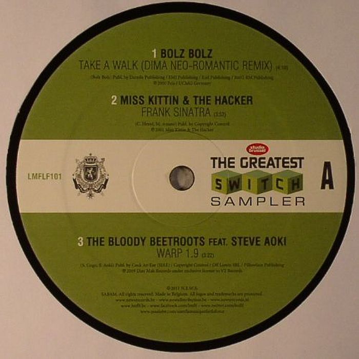 BOLZ BOLZ/MISS KITTIN/THE HACKER/THE BLOODY BEETROOTS/ANTHONY ROTHER - The Greatest Switch Sampler