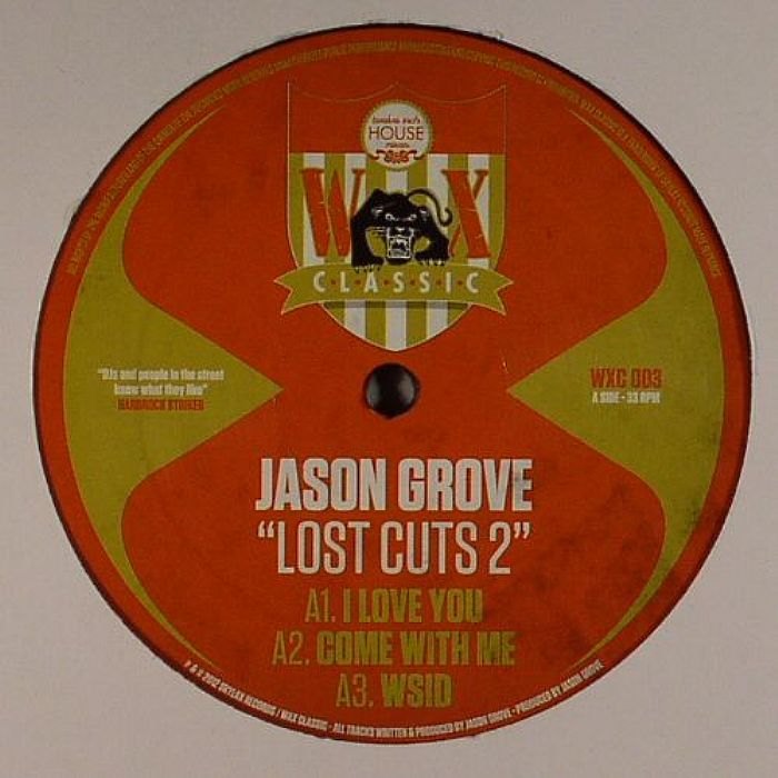 GROVE, Jason - Lost Cuts EP #2