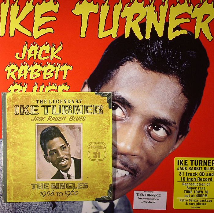 TURNER, Ike/VARIOUS - Jack Rabbit Blues: The Singles 1958-1960