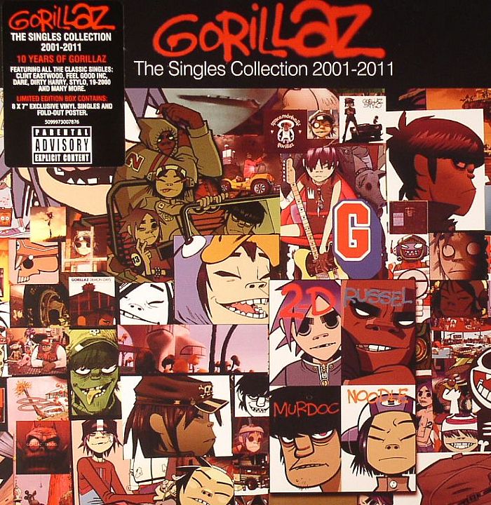 GORILLAZ - The Singles Collection 2001-2011