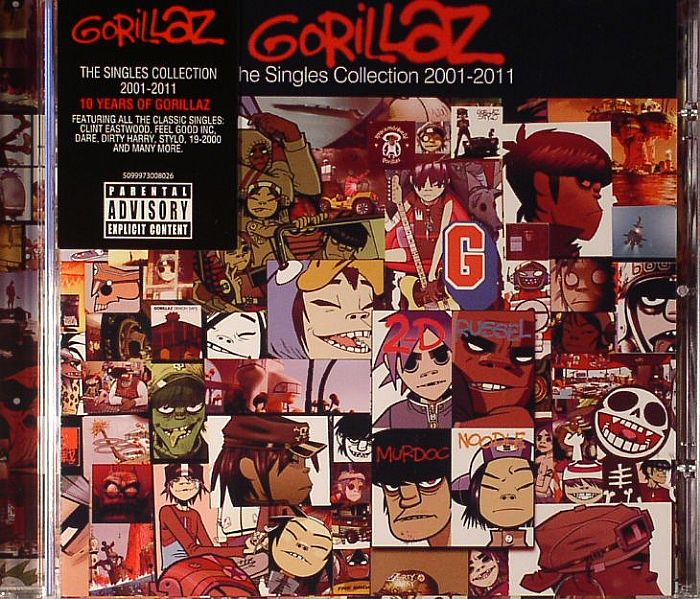 GORILLAZ - The Singles Collection 2001-2011