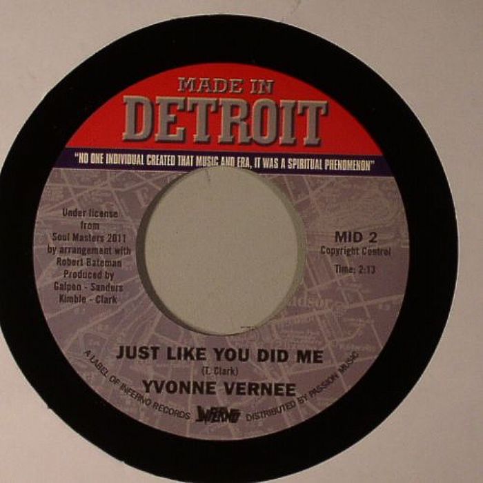 VERNEE, Yvonne - Just Like You Did Me