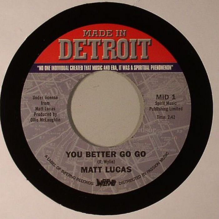 LUCAS, Matt - You Better Go Go