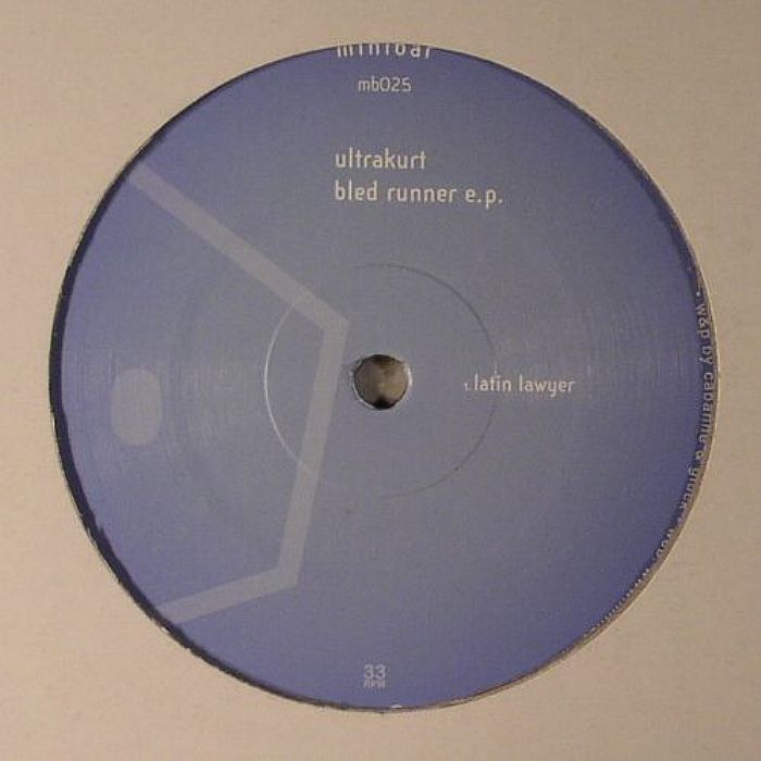 Ultrakurt – Bled Runner EP vinyl cover