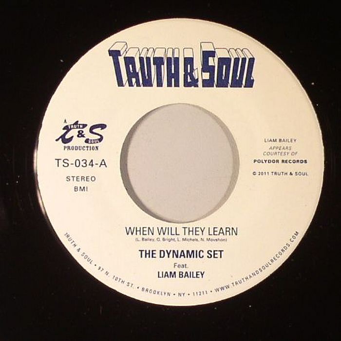 DYNAMIC SET, The/LIAM BAILEY - When Will They Learn
