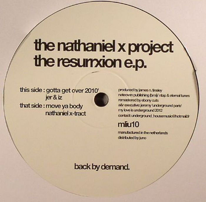 NATHANIEL X PROJECT, The - The Resurrxion EP