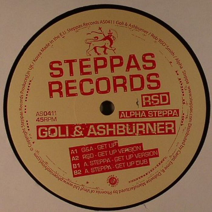 GOLI & ASHBURNER - Get Up EP (RSD & Alpha Steppa remixes)