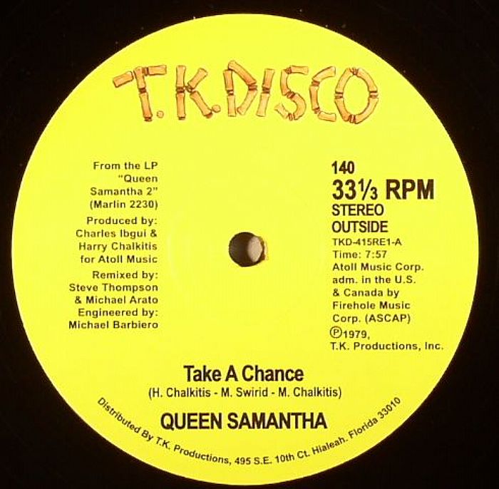 QUEEN SAMANTHA/MAD DOG FIRE DEPARTMENT - Take A Chance