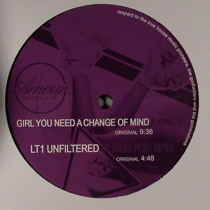 5 KINGS/CORES FOR SPIN/XXX - Girl You Need A Change Of Mind