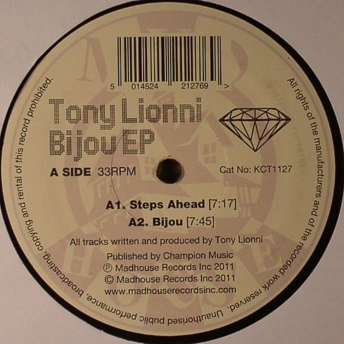LIONNI, Tony - Bijou EP