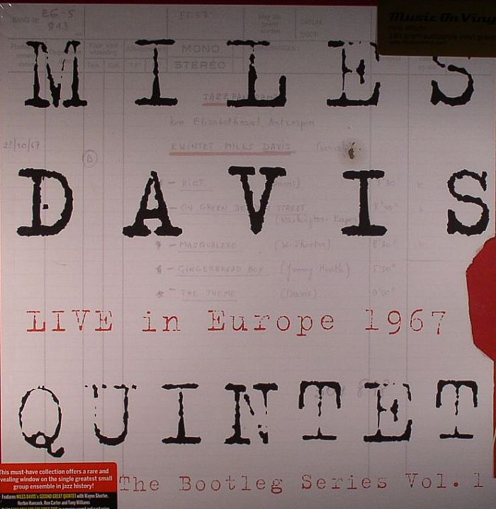 MILES DAVIES QUINTET - Live In Europe 1967: The Bootleg Series Vol 1