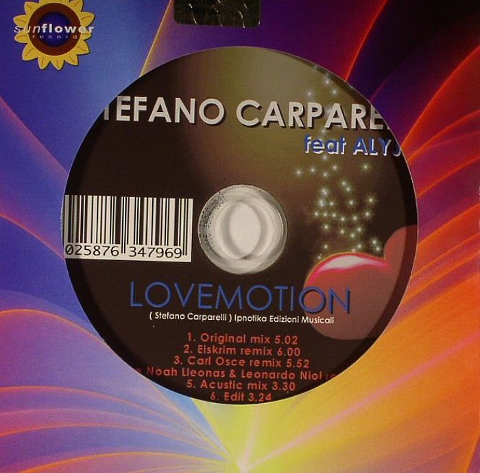 CARPARELLI, Stefano feat ALYJAH - Lovemotion