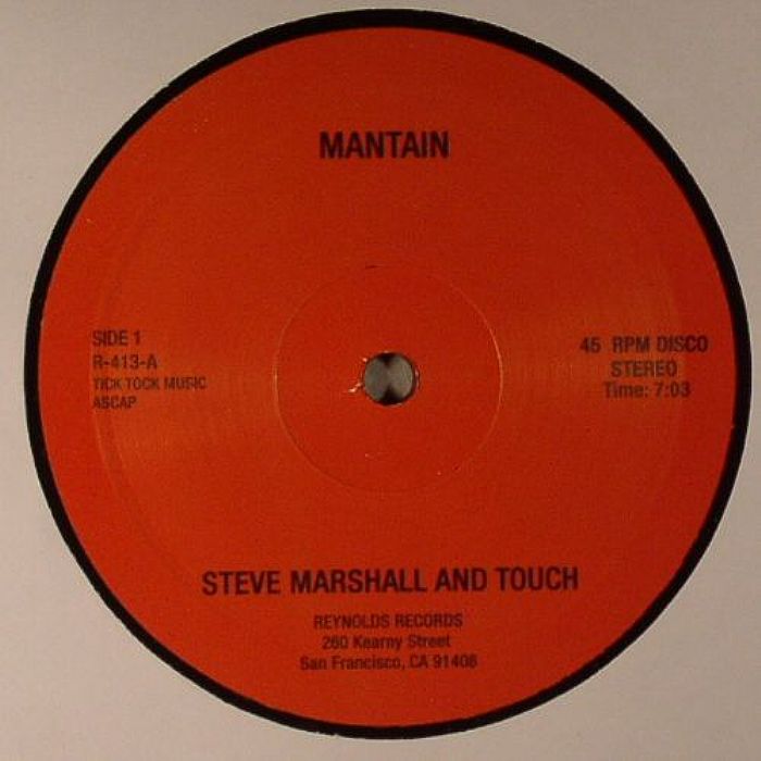 MARSHALL, Steve/TOUCH - Mantain