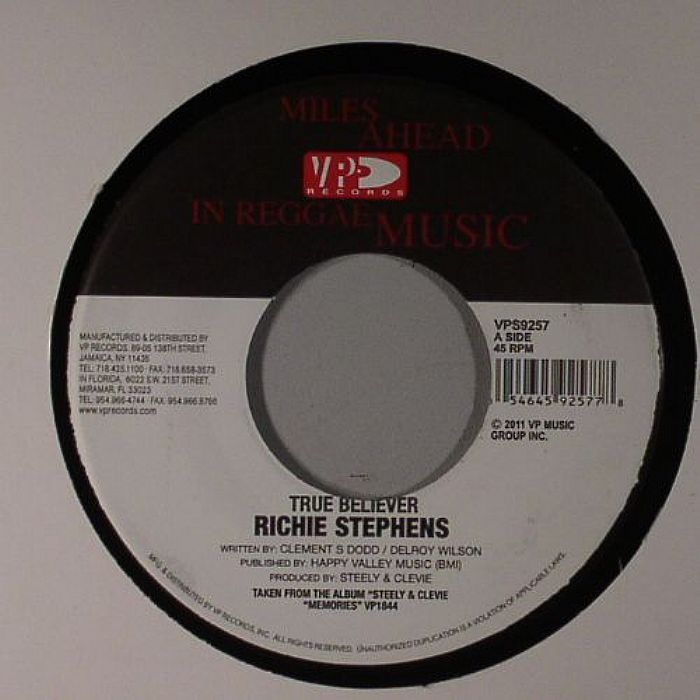 STEPHENS, Richie/CORNEL CAMPBELL - True Believer