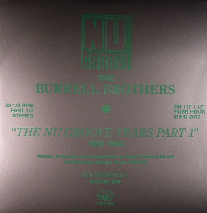 BURRELL BROTHERS, The/VARIOUS - The Nu Groove Years 1988-1992 Part 1