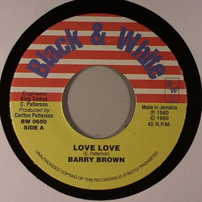 BROWN, Barry/TONY TUFF - Love Love (Mikey Dread Barber Saloon Riddim)