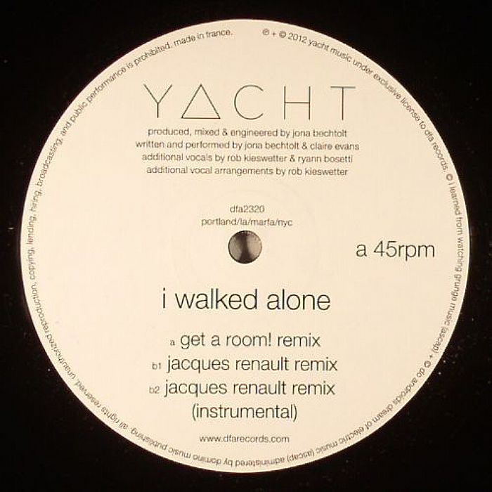 YACHT - I Walked Alone