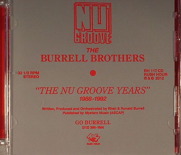 BURRELL BROTHERS, The/VARIOUS - The Nu Groove Years 1988-1992