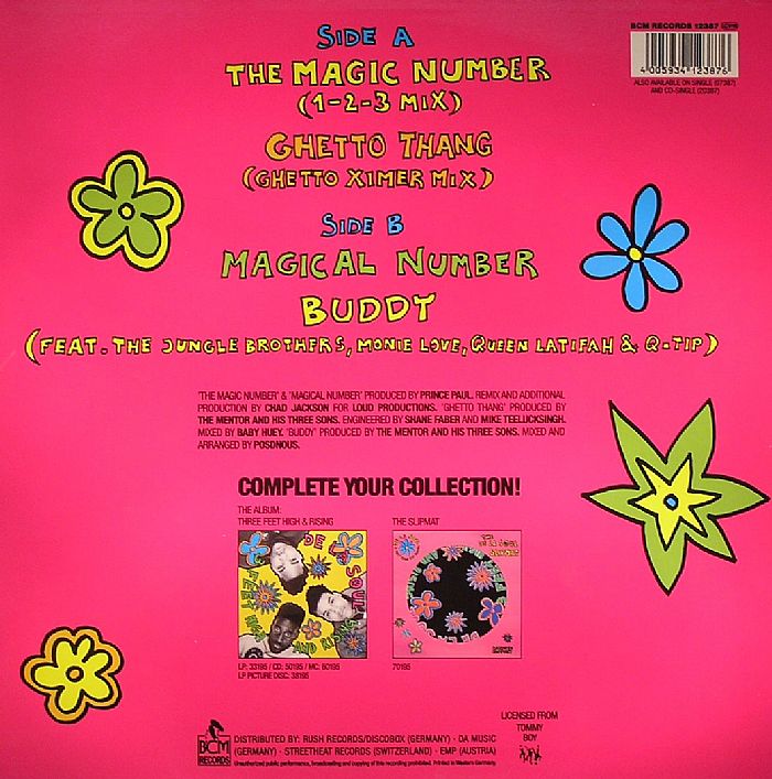 DE LA SOUL - The Magic Number