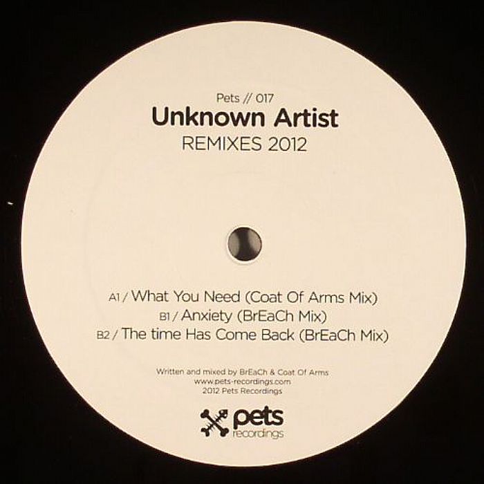 UNKNOWN ARTIST - Remixes 2012